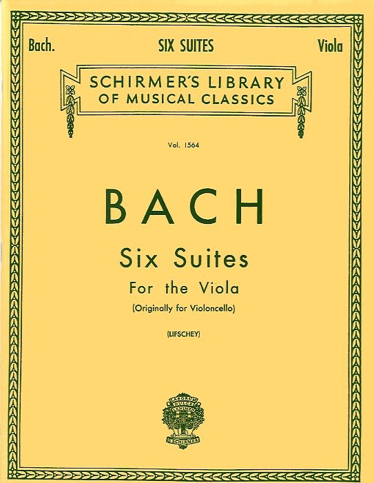 Johann Sebastian Bach: Six Suites For Viola Solo