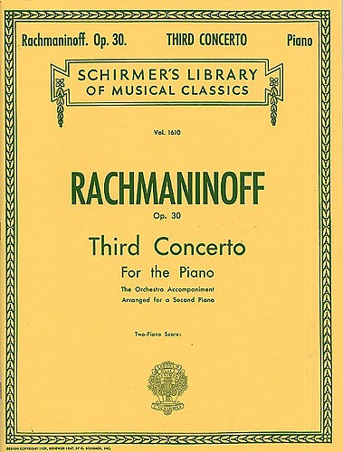 Sergei Rachmaninov: Piano Concerto No.3 Op.30 (2 Piano Score)