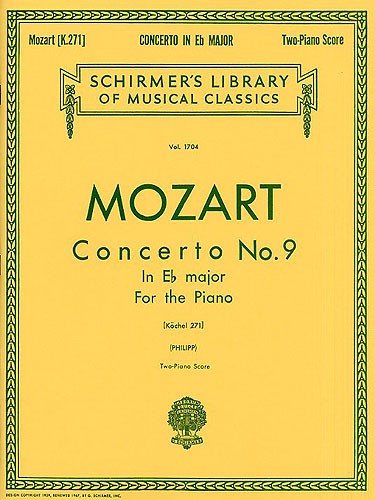 W.A. Mozart: Piano Concerto No. 9 In E Flat K.271 (Two Piano Score)