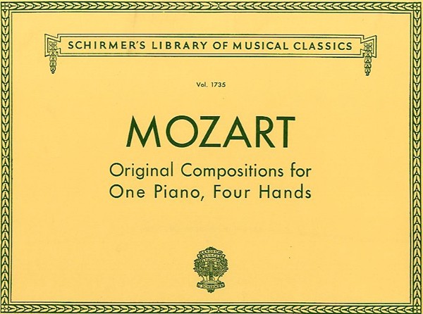Wolfgang Amadeus Mozart: Original Compositions For One Piano, Four Hands