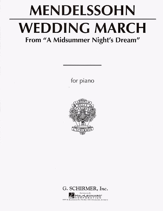 Felix Mendelssohn: Wedding March (Piano Solo)