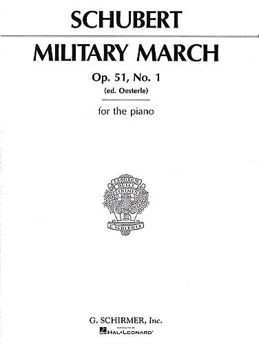 Franz Schubert: Military March Op.51 No.1 (Piano Solo)