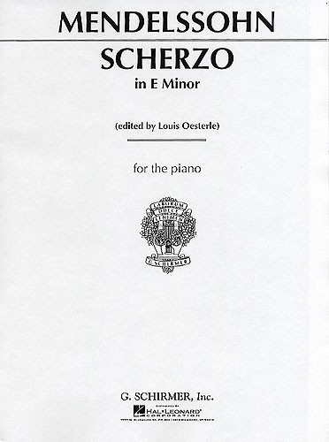 Felix Mendelssohn: Scherzo In E Minor Op.16 No.2