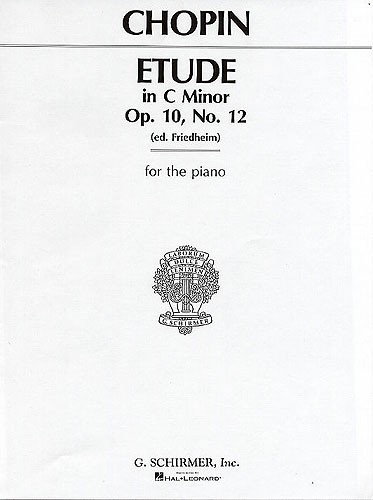 Frederic Chopin: Etude In C Minor Op.10 No.12