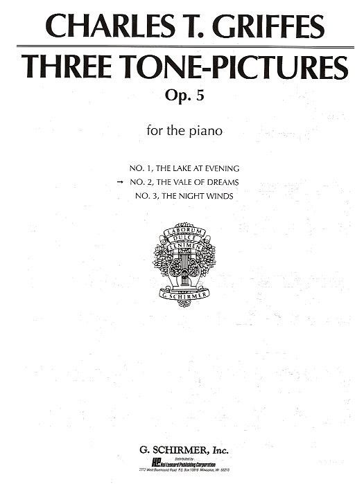 Charles T. Griffes: Vale Of Dreams Op.5 No.2