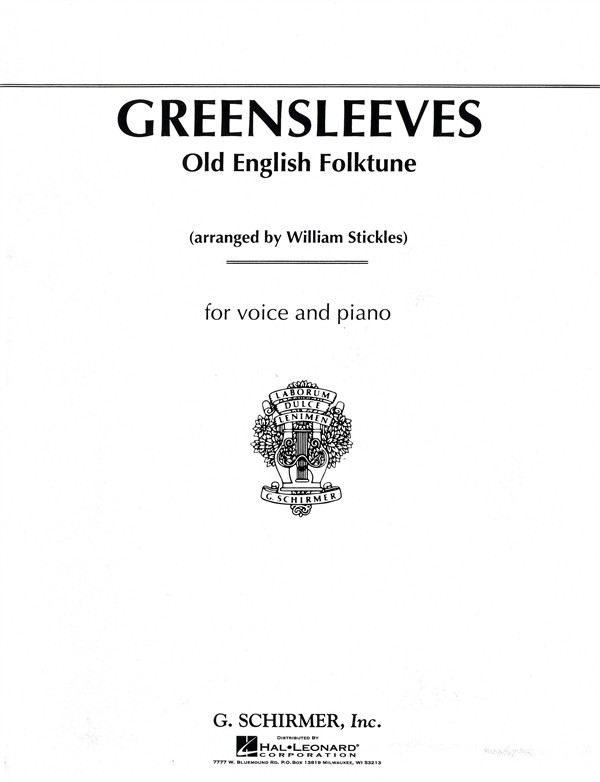 Greensleeves (Old English Folk Tune)