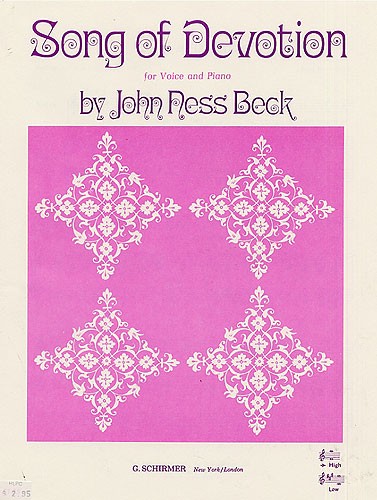John Ness Beck: Song Of Devotion (High Voice)