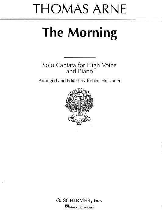 Thomas Arne: The Morning