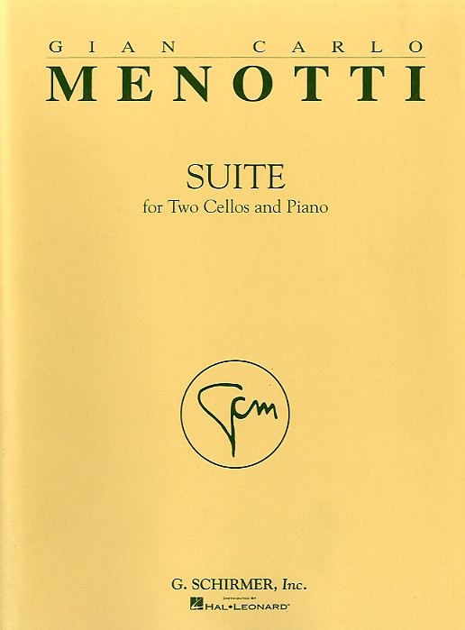 Gian Carlo Menotti: Suite For Two Cellos And Piano