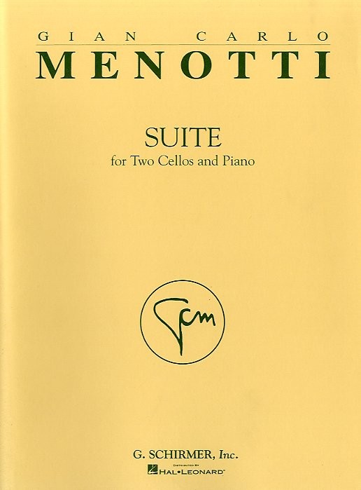 Gian Carlo Menotti: Suite For Two Cellos And Piano