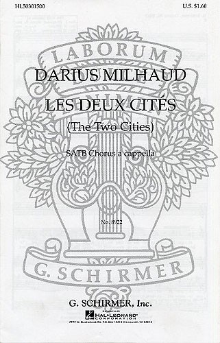 Darius Milhaud: Elegie (Les Deux Cites No.2)
