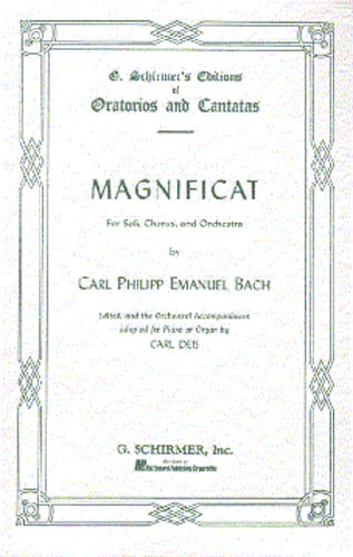 C.P.E. Bach: Magnificat (Vocal Score)