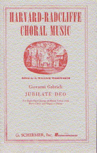 Giovanni Gabrieli: Jubilate Deo (Vocal Score)