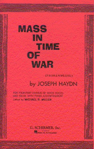 Joseph Haydn: Mass In Time Of War (Paukenmesse)