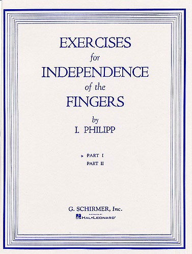 Isidor Phillip: Exercises For Independence Of Fingers Book 1