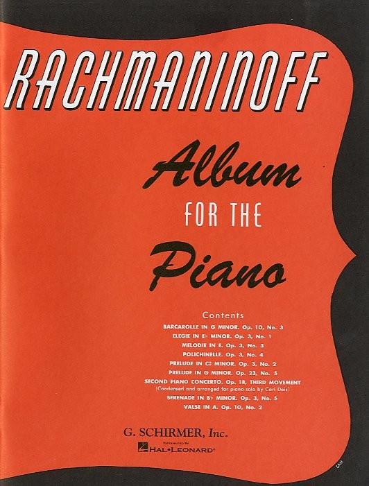 Sergei Rachmaninov: Album For The Piano