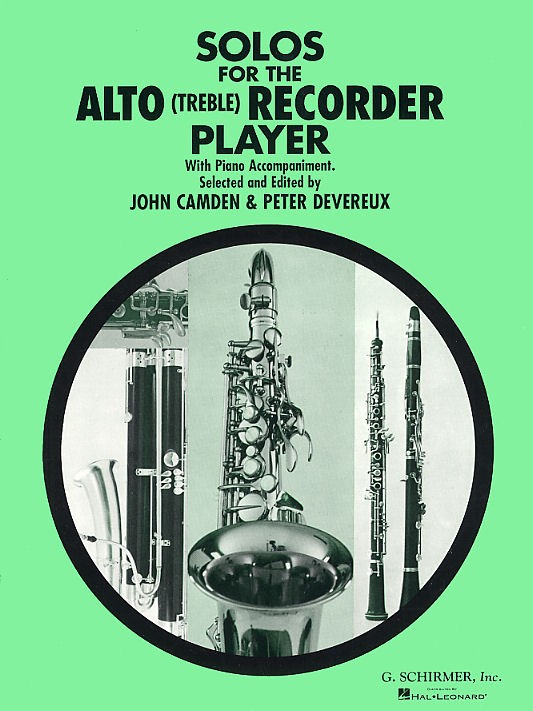 Solos For The Alto (Treble) Recorder Player