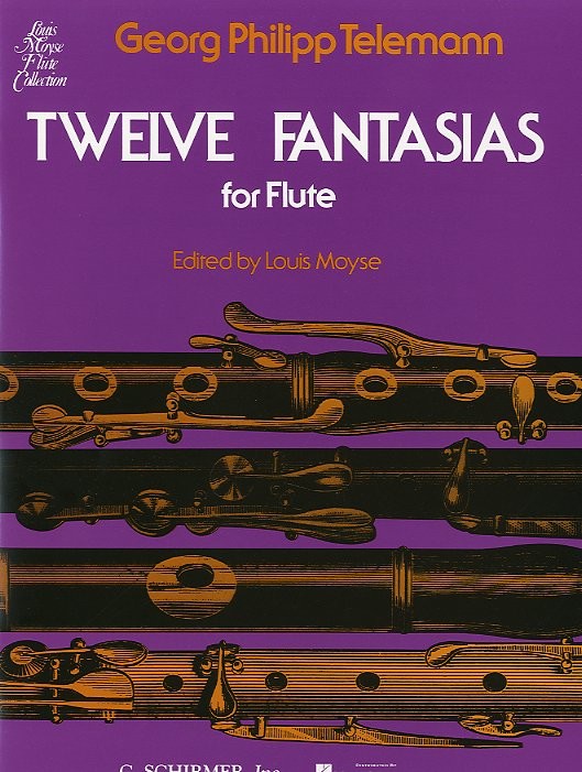 Georg Philipp Telemann: Twelve Fantasies For Solo Flute