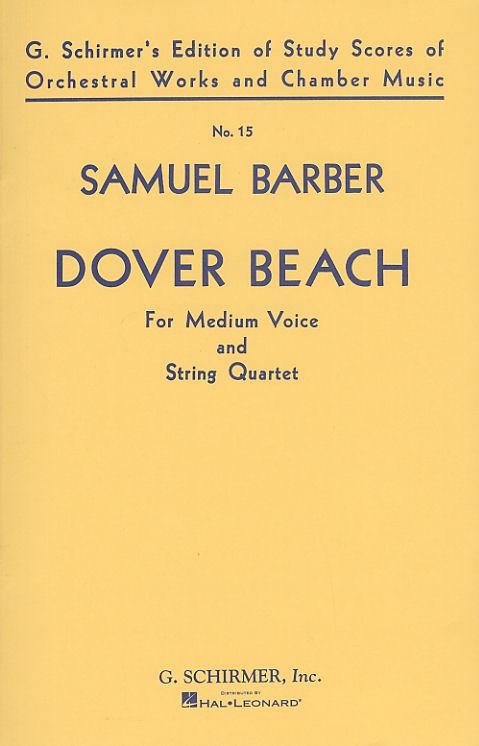 Samuel Barber: Dover Beach Op. 3 (Study Score)