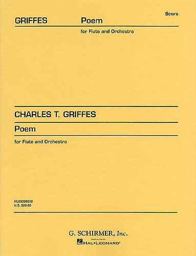 Charles T. Griffes: Poem For Flute And Orchestra (Study Score)