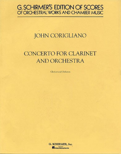 John Corigliano: Concerto for Clarinet And Orchestra (Study Score)