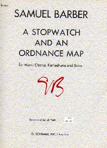 Samuel Barber: A Stopwatch And An Ordnance Map