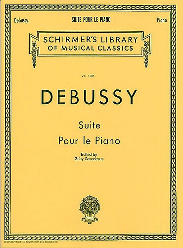 Claude Debussy: Suite Pour Le Piano