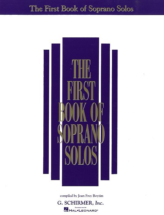 The First Book Of Soprano Solos