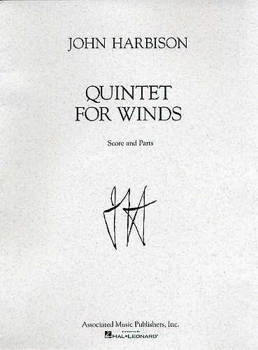 John Harbison: Quintet For Winds (Score And Parts)