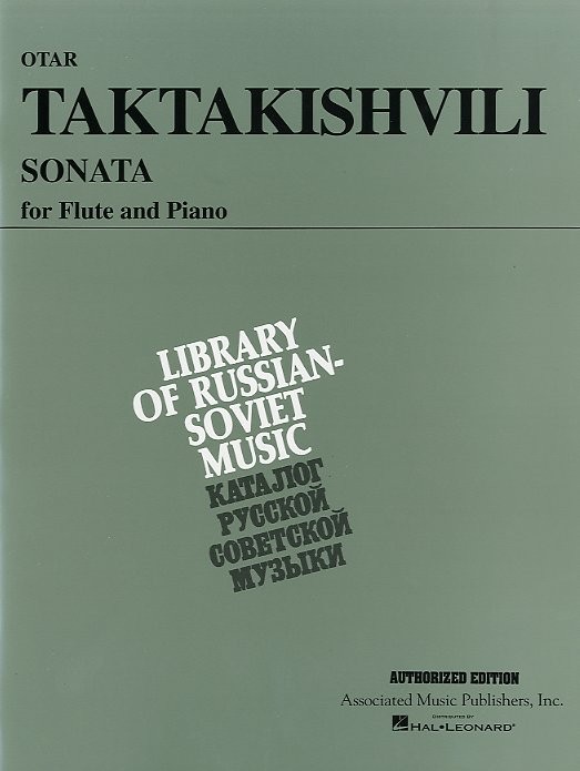 Otar Taktakishvili: Sonata For Flute And Piano