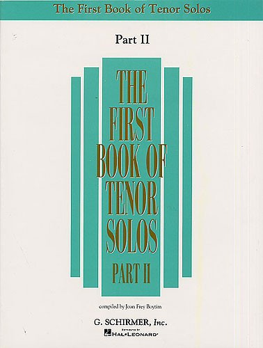 The First Book Of Tenor Solos Part II