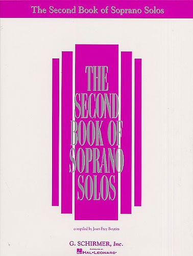 The Second Book Of Soprano Solos