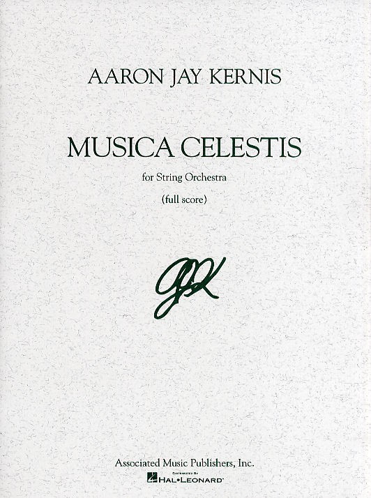 Aaron Jay Kernis: Musica Celestis (Full Score)