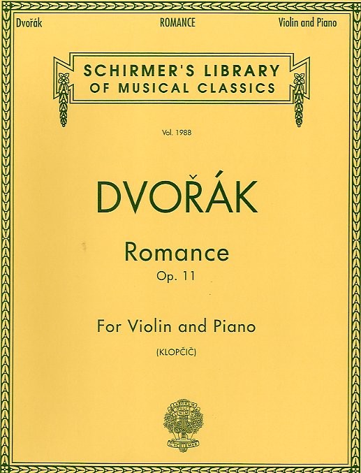 Antonin Dvorak: Romance For Violin And Piano Op.11