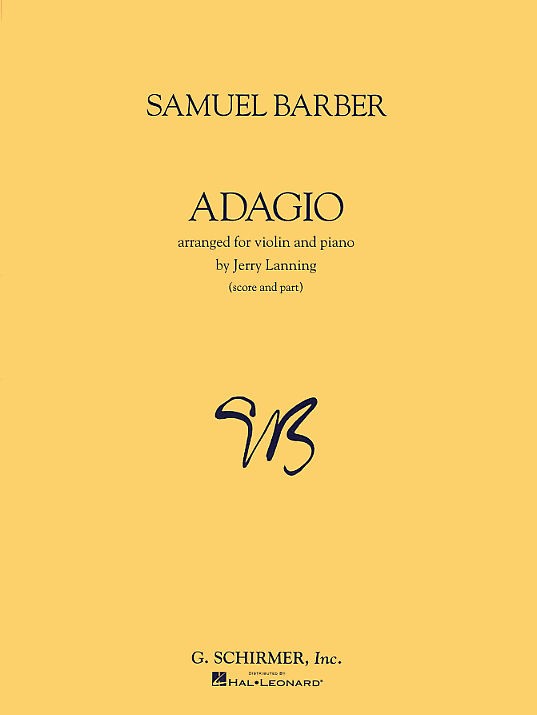Samuel Barber: Adagio For Strings (Violin/Piano)