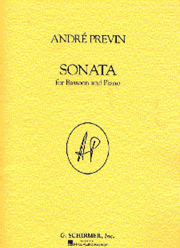 Andre Previn: Sonata For Bassoon And Piano