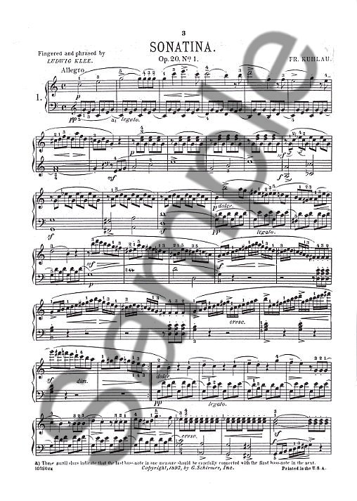 Sonatina Album For The Piano