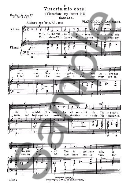 Anthology Of Italian Song Of The 17th And 18th Centuries Book I