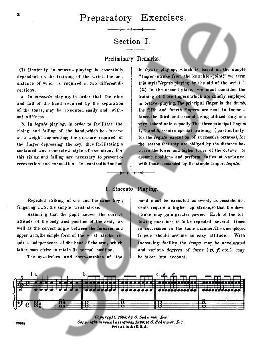 Theodor Kullak: School Of Octave Playing Op.48 Book 1
