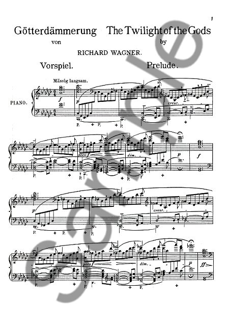 Richard Wagner: Gotterdammerung (Vocal Score)