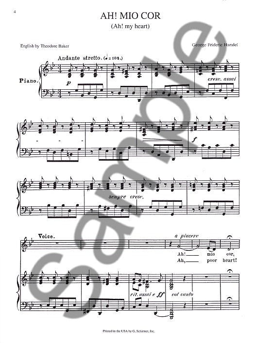 The First Book Of Mezzo-Soprano/Alto Solos Part II