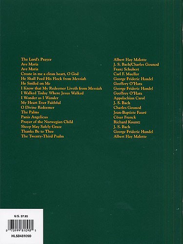 The Lord's Prayer And Other Favorite Sacred Classics (Easy Piano)