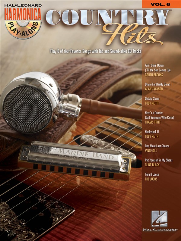 Harmonica Play-Along Volume 6: Country Hits