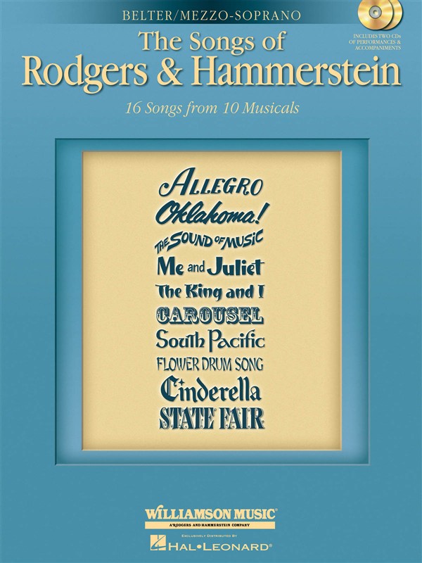 The Songs Of Rodgers And Hammerstein (Mezzo-Soprano Edition)