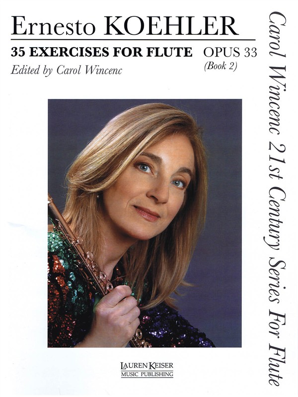 Ernesto Koehler: 35 Exercises For Flute Opus 33 - Book 2