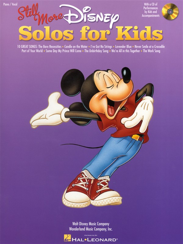 Still More Disney Solos For Kids