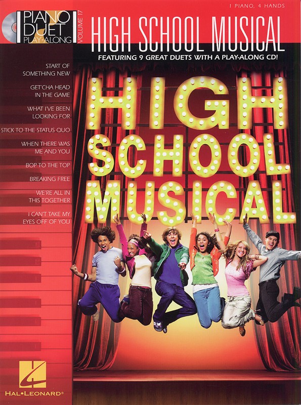 Piano Duet Play-Along Volume 17: High School Musical