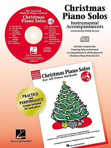 Hal Leonard Student Piano Library: Christmas Piano Solos Level 5 (CD)