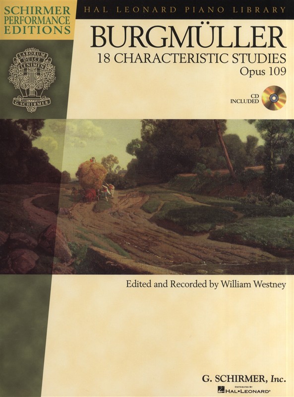 Johann Friedrich Burgmller: 18 Characteristic Studies Op.109 - Schirmer Perform