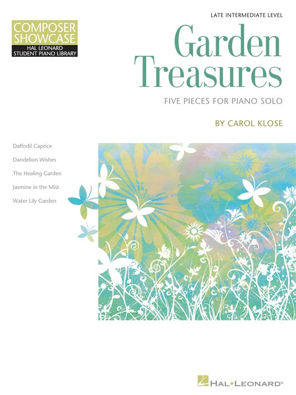 Garden Treasures: Five Pieces For Piano Solo